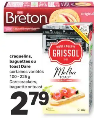 L'Intermarché Craquelins, baguettes ou toast offer