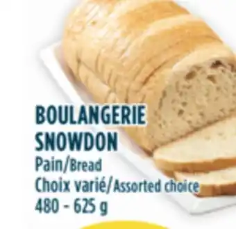 Marché Adonis Boulangerie snowdon pain offer