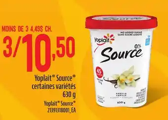 Provigo Yoplait source , 630 g offer