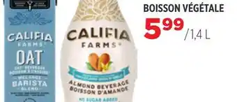 Avril Boisson végétale offer