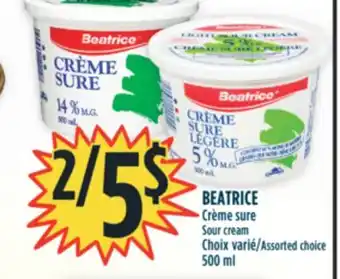 Marché Adonis Beatrice crème sure offer