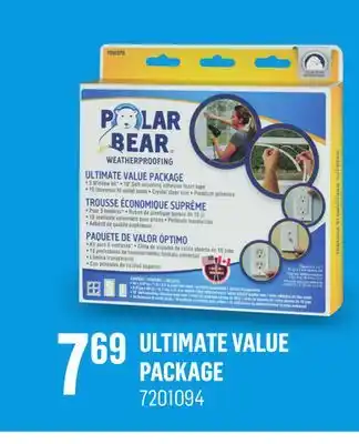 Canac Ultimate value package offer