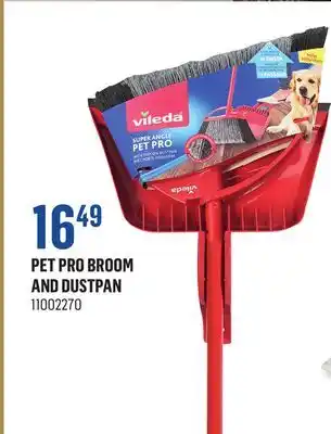 Canac Pet pro broom and dustpan offer