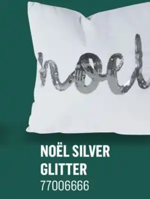 Canac Noël silver glitter 17-3/4 in offer