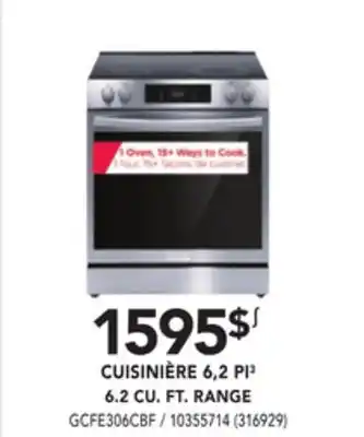 RONA Frigidaire 6.2 cu. ft. range offer