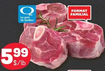 Marché Bonichoix Fresh pork shanks offer