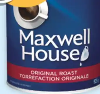 Brunet Maxwell house café moulu sélectionné offer