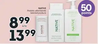 Brunet Native produits sélectionnés offer