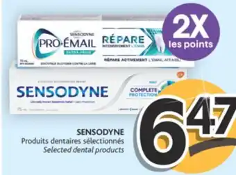 Brunet Sensodyne produits dentaires sélectionnés offer