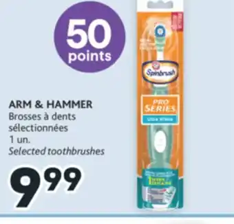 Brunet Arm & hammer brosses à dents sélectionnés offer