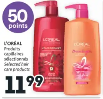 Brunet L'oréal produits capillaires sélectionnés offer