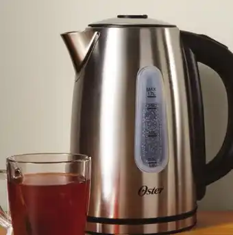 Walmart Oster 1.7 variable temperature stainless steel kettle offer