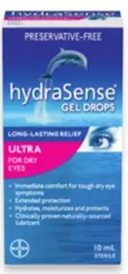 Walmart Hydrasense eye drops offer
