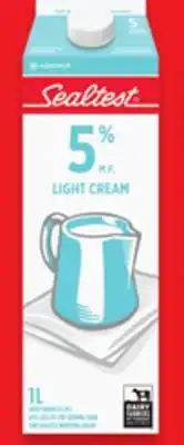 Walmart Sealtest 5% cream offer