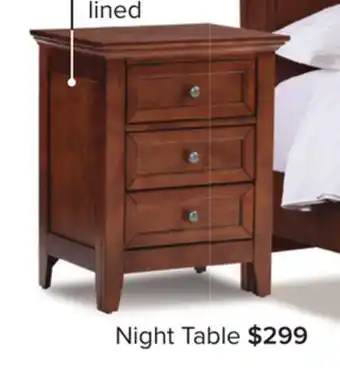Leon's San mateo night stand - tuscan offer