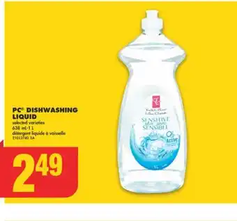 No Frills Pc dishwashing liquid, 638 ml-1 l offer