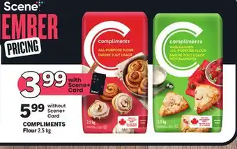 Foodland Compliments flour 2.5 kg offer