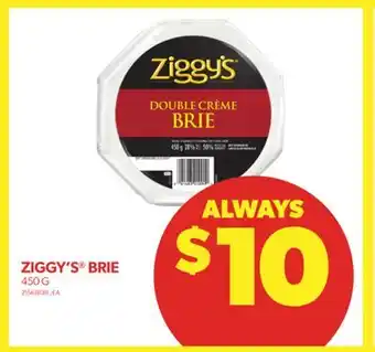Real Canadian Superstore Ziggy's brie, 450 g offer