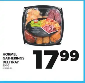 Real Canadian Superstore Hormel gatherings deli tray, 850 g offer
