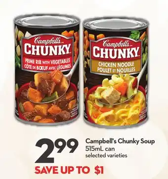 Longo's Campbell's chunky soup offer
