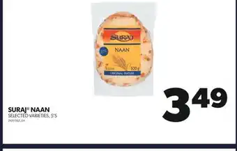 Real Canadian Superstore Suraj naan, 5's offer