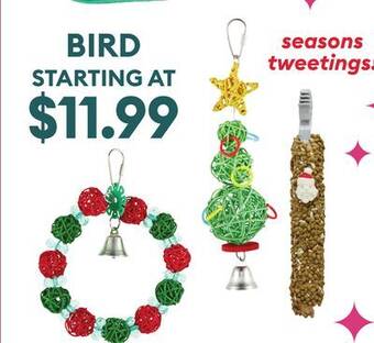 Petsmart Bird offer