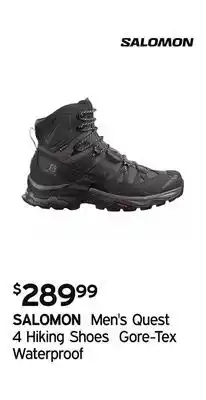 Atmosphere Men's quest 4 hiking shoes gore-tex waterproof offer