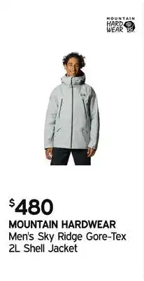 Atmosphere Men's sky ridge gore-tex 2l shell jacket offer