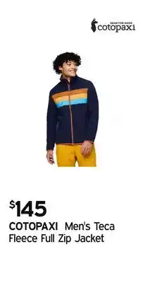 Atmosphere Men's teca fleece full zip jacket offer