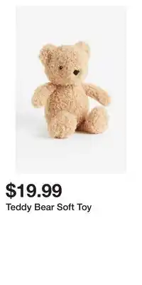 H&M Teddy bear soft toy offer