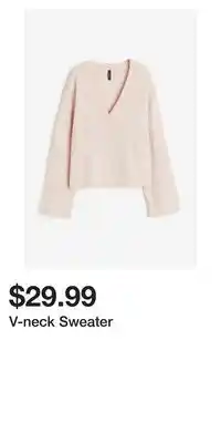 H&M V-neck sweater offer
