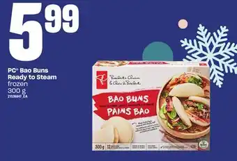 Loblaws Pc bao buns ready to steam, 300 g offer