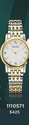 Charm Diamond Bulova women's diamond watch offer
