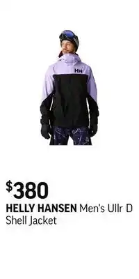 Sport Chek Men's ullr d shell jacket offer