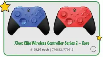GameStop Xbox elite wireless controller series 2 - core offer