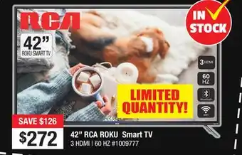 Bad Boy Superstore 42 rca roku smart tv offer