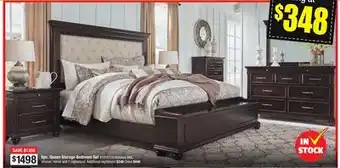 Bad Boy Superstore 6pc. queen storage bedroom set offer
