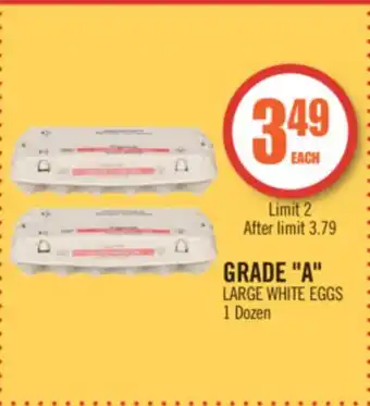 Shoppers Drug Mart Grade a large white eggs offer