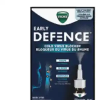 Shoppers Drug Mart Vicks early defence nasal spray offer