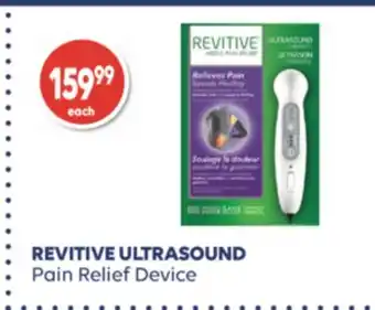 Shoppers Drug Mart Revitive ultrasound pain relief device offer