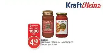 Shoppers Drug Mart Classico traditional pizza offer