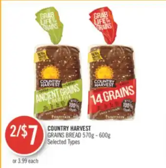 Shoppers Drug Mart Country harvest grains bread 5 offer