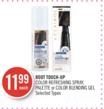 Shoppers Drug Mart Root touch-up color refreshing spray, palette or color blending gel offer