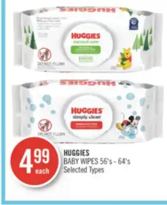 Shoppers Drug Mart Huggies baby wipes offer