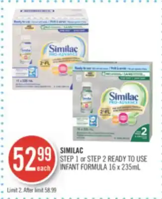 Shoppers Drug Mart Similac offer