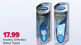 PharmaChoice Dr. scholl's insoles, orthotics offer
