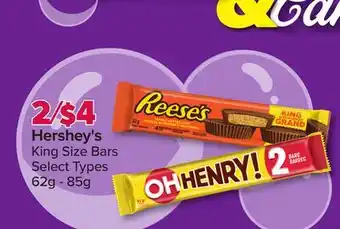 PharmaChoice Hershey's king size bars offer