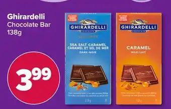 PharmaChoice Ghirardelli chocolate bar offer