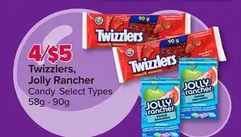 PharmaChoice Twizzlers, jolly rancher candy offer