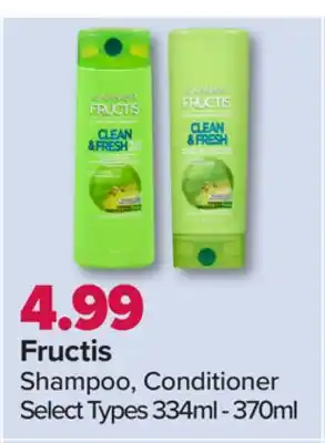 PharmaChoice Fructis shampoo, conditioner offer